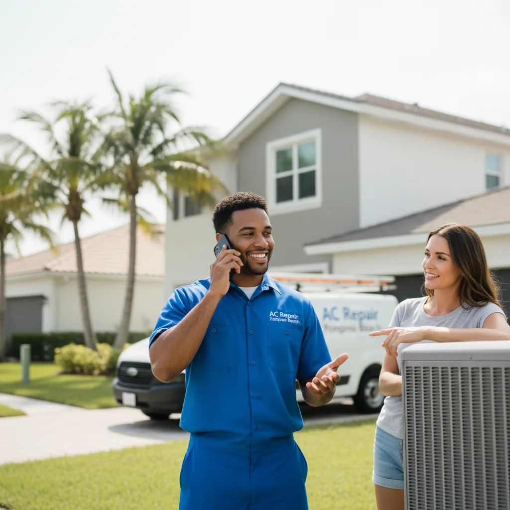 AC Repair Pompano Beach customer support in Long Grove